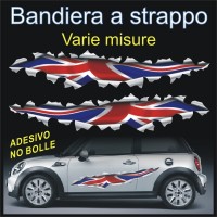 Effetto strappo bandiera Inglese (varie misure)