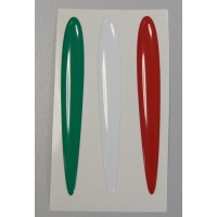 Goccia tricolore cm.8x1