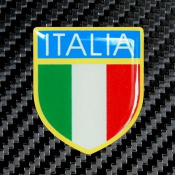 Scudetto Italia cm 5x5,5 3D