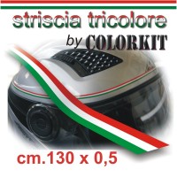 Striscia tricolore cm.130x0,5