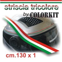 Striscia tricolore cm 130x1