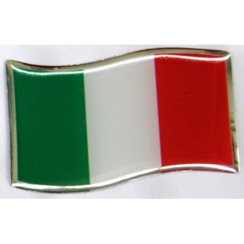 Bandiera Italia al vento 01 cm 6x4 3D