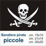 Bandiera pirata piccola Jolly Roger