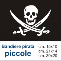 Bandiera pirata piccola Jolly Roger