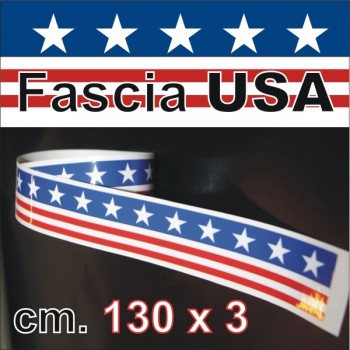 Striscia USA cm 130x3