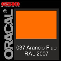 Arancio Fluo 037 Ral 2007 Cast - Oracal 6510