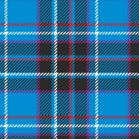 Pellicola scozzese tartan Azzurro-3M