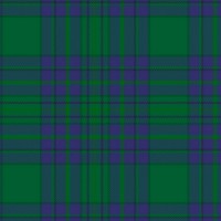 Pellicola scozzese tartan Blu-Verde-3M