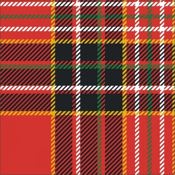 Pellicola scozzese tartan rosso-3M