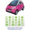 Stelle adesive kit (38 stelle) cm.58x33