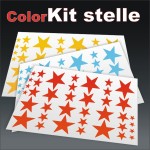 Stelle adesive kit (38 stelle) cm.58x33