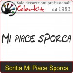 Scritta Prespaziata Mi Piace Sporca