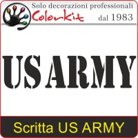 Scritta US ARMY