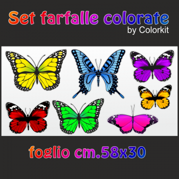 Set Farfalle (7 pezzi)