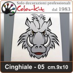 Cinghiale 05  cm.9x10