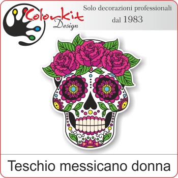 Teschio messicano donna