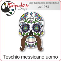 Teschio messicano uomo