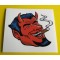 Diavolo rosso con sigaro