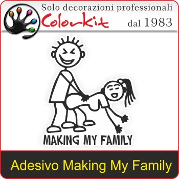 Adesivo Making My Family