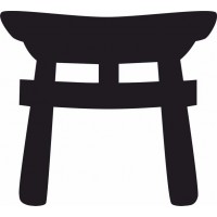Torii - Shintoismo (Varie misure)