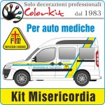 Adesivi Misericordia per auto medica