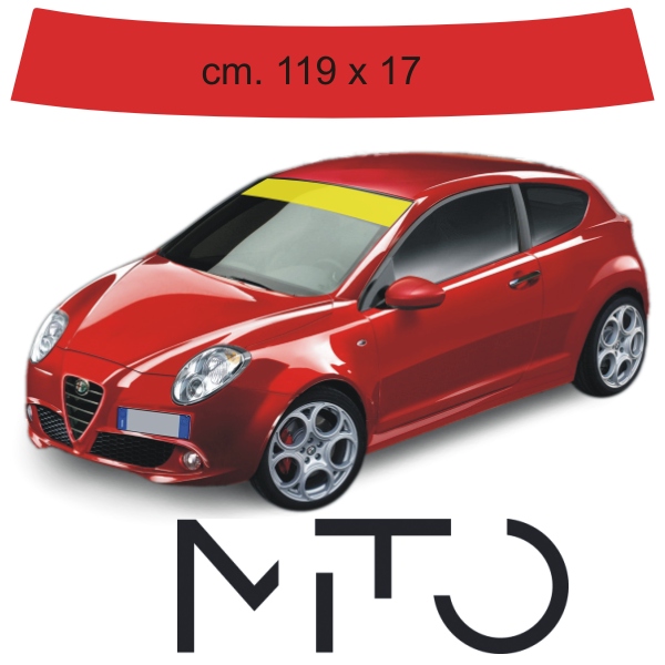 Adesivi Stickers Biscione per Alfa Romeo Giulietta Auto tuning
