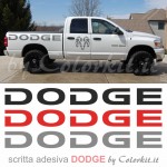 Scritta DODGE