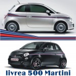 Kit Strisce Martini per Fiat 500