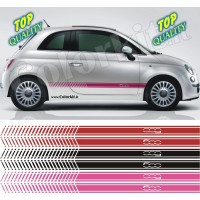 Fasce laterali Racing 09 per Fiat 500