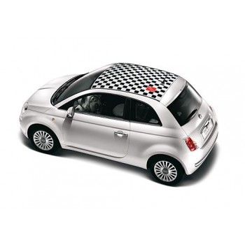 Tetto a scacchi per Fiat 500