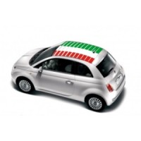 Tetto tricolore italiano per Fiat 500
