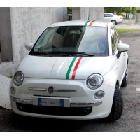 Tricolore per Fiat 500