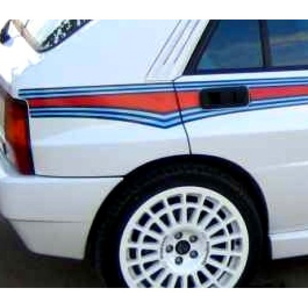 Adesivi Livrea Lancia Delta HF Integrale Scala 1/10 – DELTA PLASTIK Made In Italy - Foto 2
