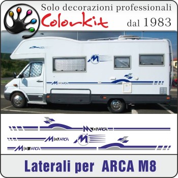 Adesivi per Arca M8 (2002)