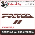Adesivo Freccia mod.2 (Arca)