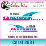 Mansarda e retro Adriatik Coral del 2001(stampati)