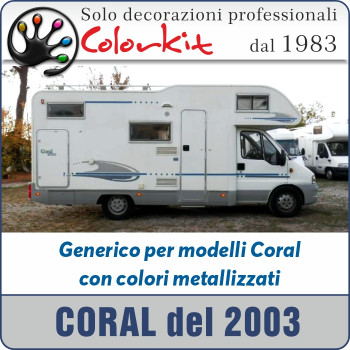 Adesivi per Adriatik Coral del 2003 Adesivi per Adriatik Coral del 2003