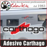 Adesivo Carthago (varie misure)