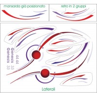 Adesivi Challenger Genesis 33-44