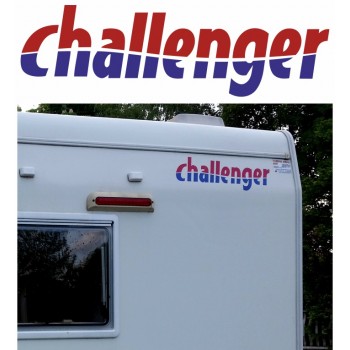 Adesivo Challenger per camper cm. 58,5x17