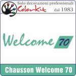Adesivo Welcome 70(varie misure)