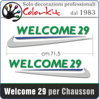 Adesivi Chausson Welcome 29
