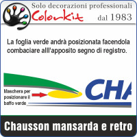 Adesivi mansarda e retro chausson