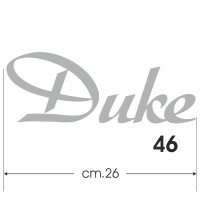 Scritta Duke 46