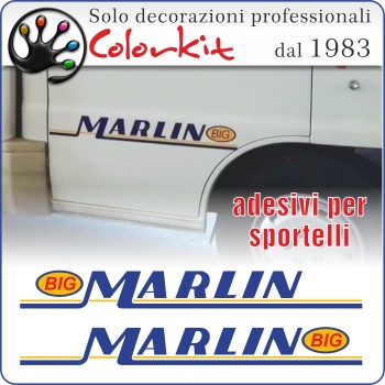 Scritte Big Marlin per sportelli