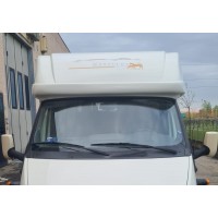 2 PEZZI - Kit Adesivi per CAMPER e AUTO- Onde e gabbiani - 150X40  centimetri - novità - HOBBY MOBILVETTA ADRIA HYMER ARCA adesivi per camper  - caravan roulotte - accessori camper