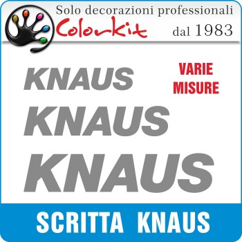 adesivo KNAUS (varie misure)