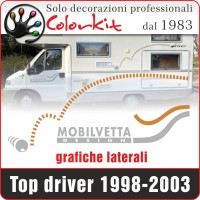 Adesivi laterali Top Driver 1998-2003