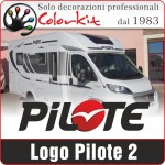 Adesivo Pilote 2 (varie misure)