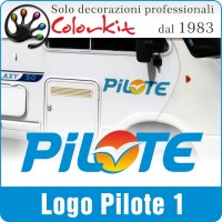 Adesivo Pilote 1 (varie misure)